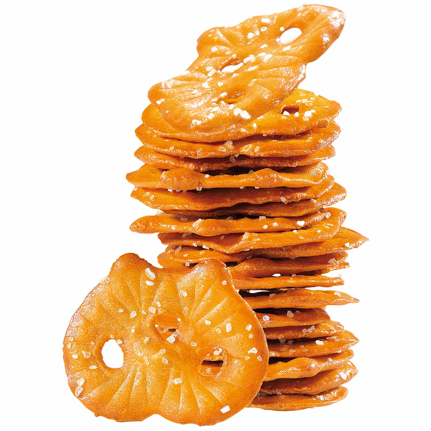 Hellma Knabberspaß Brezel Cracker gesalzen 28x35g