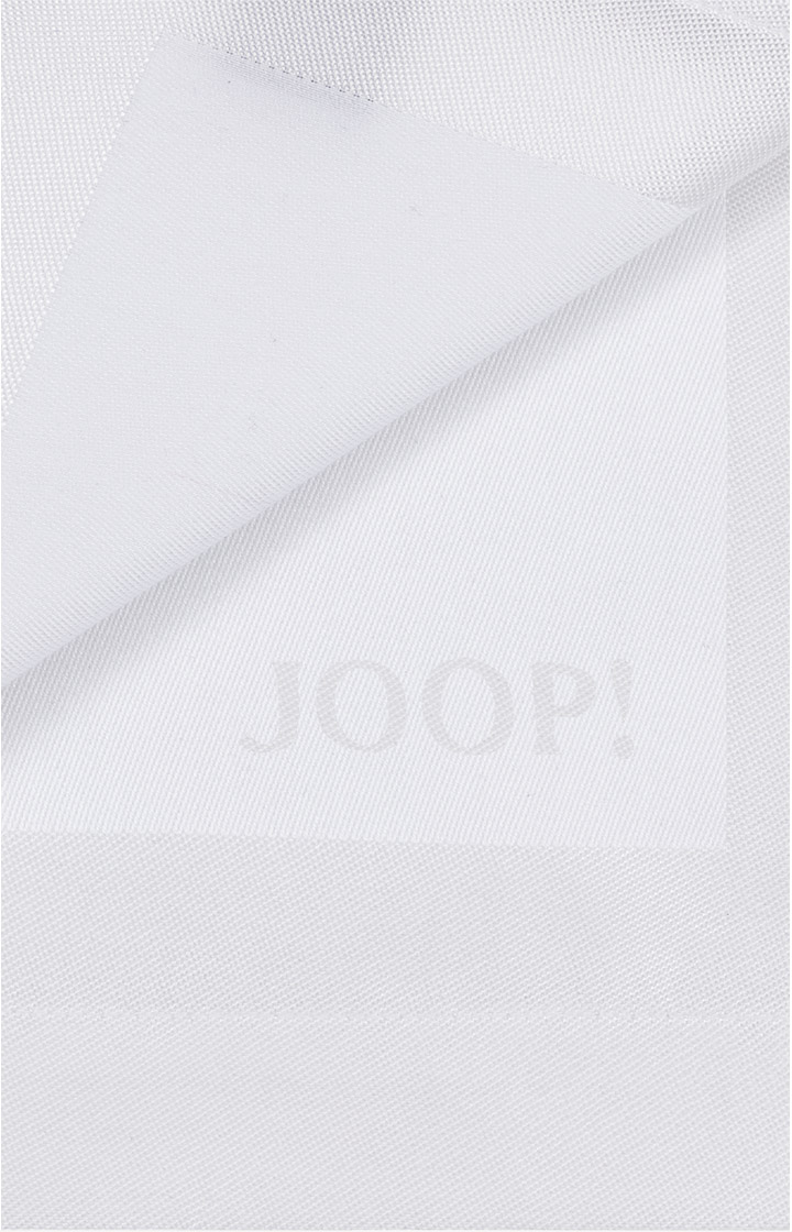 Tischläufer JOOP! Signature in Weiß, 50 x 160 cm - im JOOP!