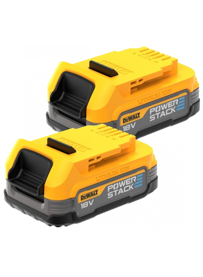 DeWalt Accessoires DCB1102E2-QW PowerStack Starter Kit - 2 x 18V XR POWERSTACK accu + DCB1102 oplader