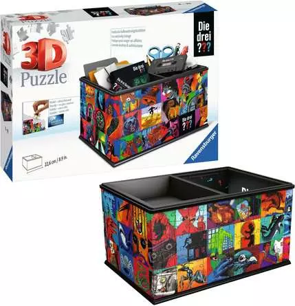 3D Puzzle Aufbewahrungsbox Die drei ???