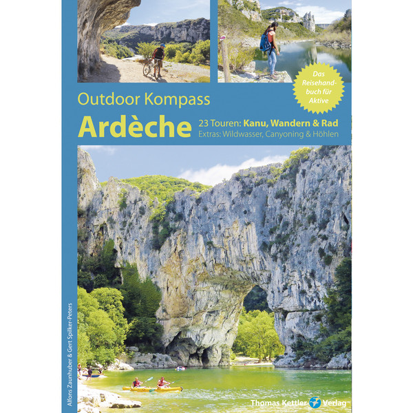 OUTDOOR KOMPASS ARDÈCHE - Gewässerführer