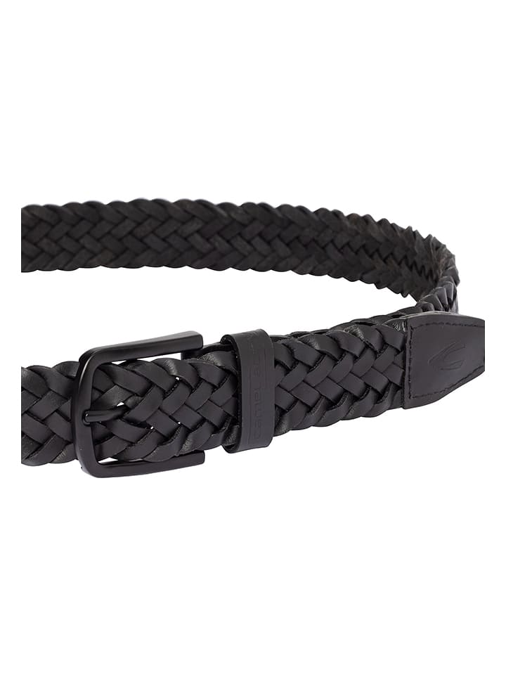 Camel Active Leder-Gürtel in Schwarz günstig kaufen