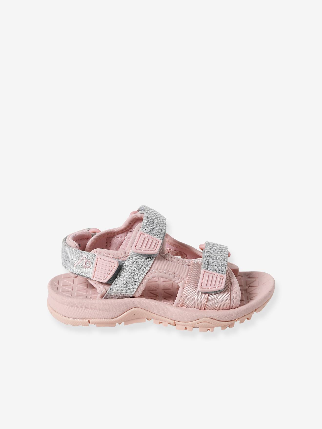 Vertbaudet Kinder Trekking-Sandalen - set rosa