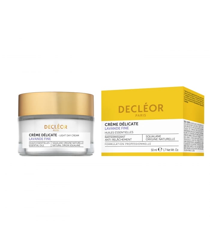 DECLÉOR-CRÈME DÉLICATE LAVANDE FINE-Crème De Jour Visage Anti-Âge Légère