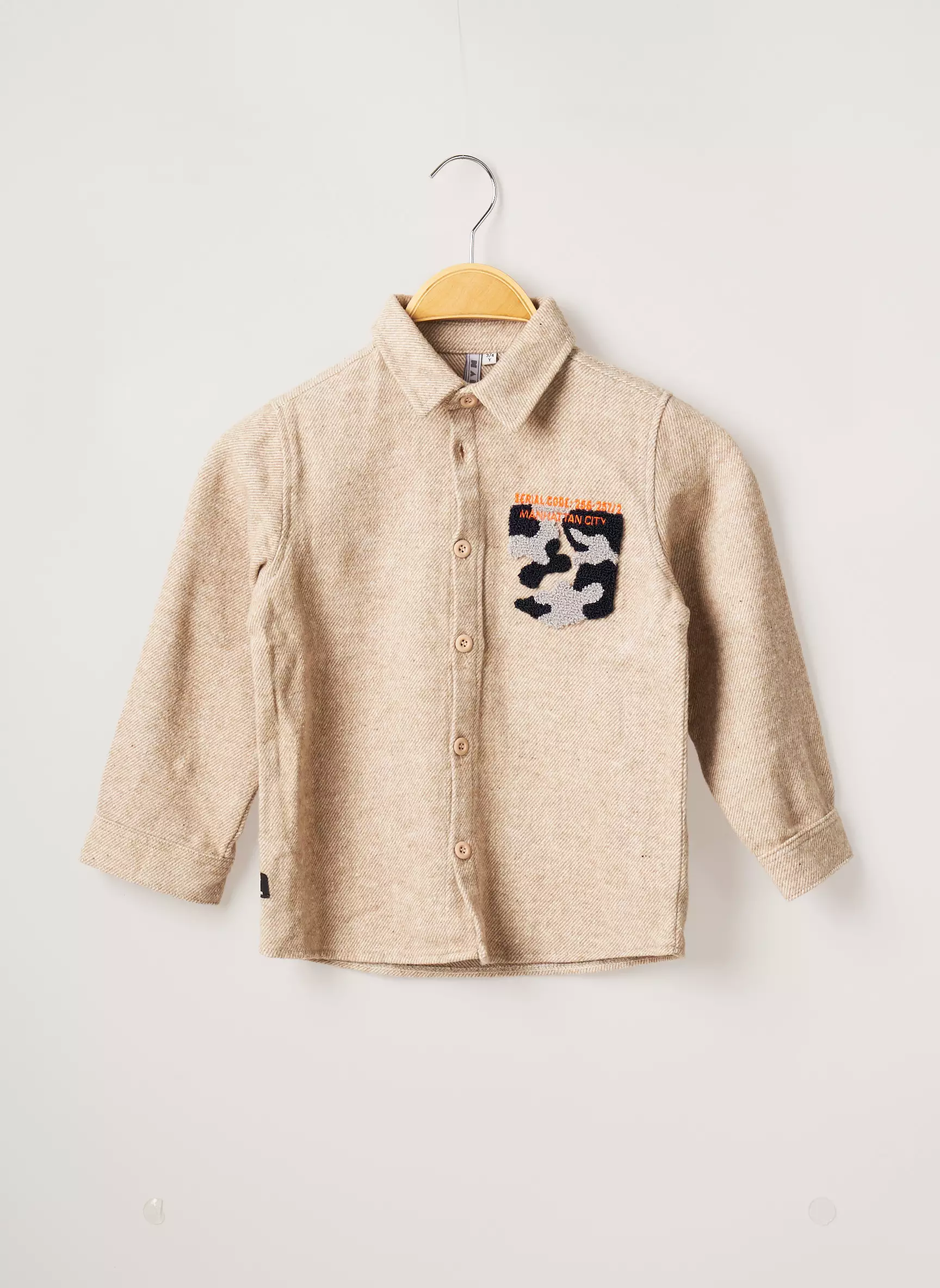 Nanica Kids Manches Longues Garcon couleur marron