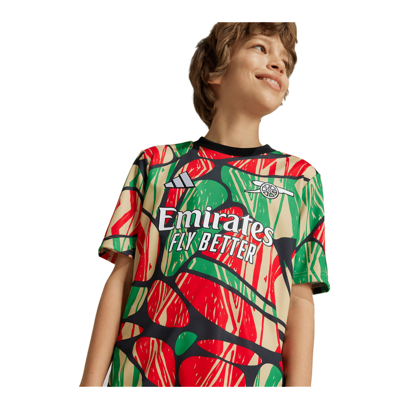 adidas FC Arsenal London Prematch Shirt 2024/2025 Kids Rot