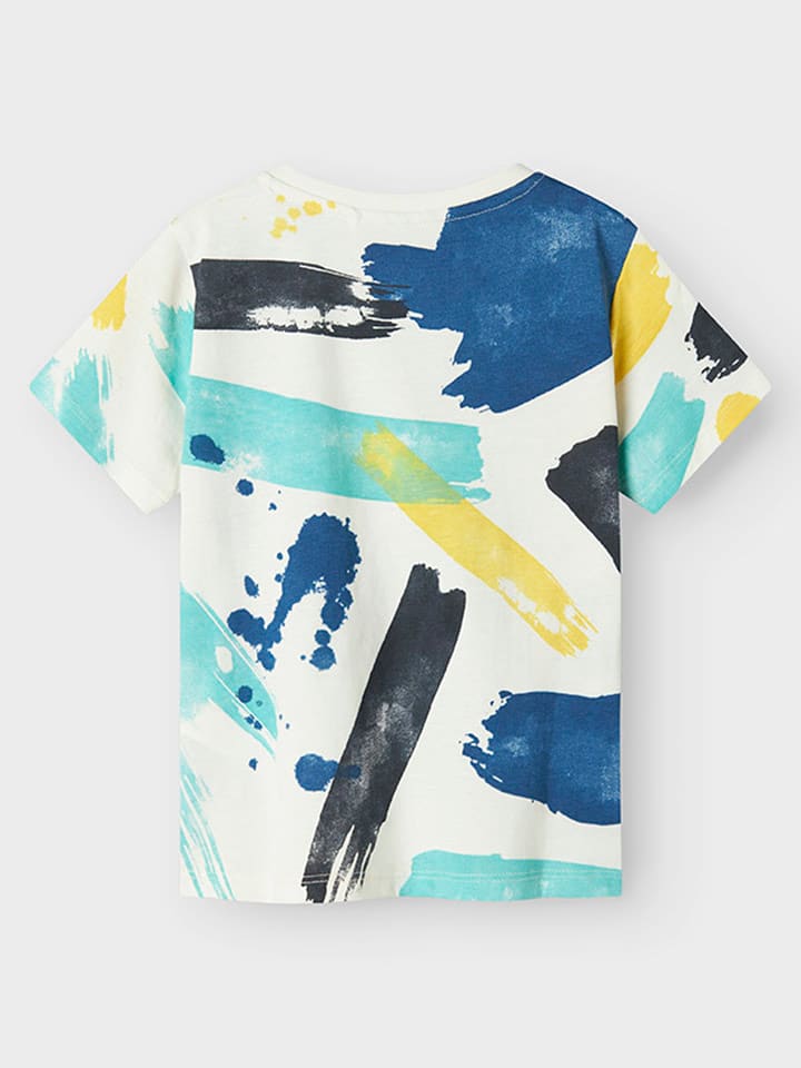 name it 2er-Set: Shirts in Bunt/ Weiß günstig kaufen