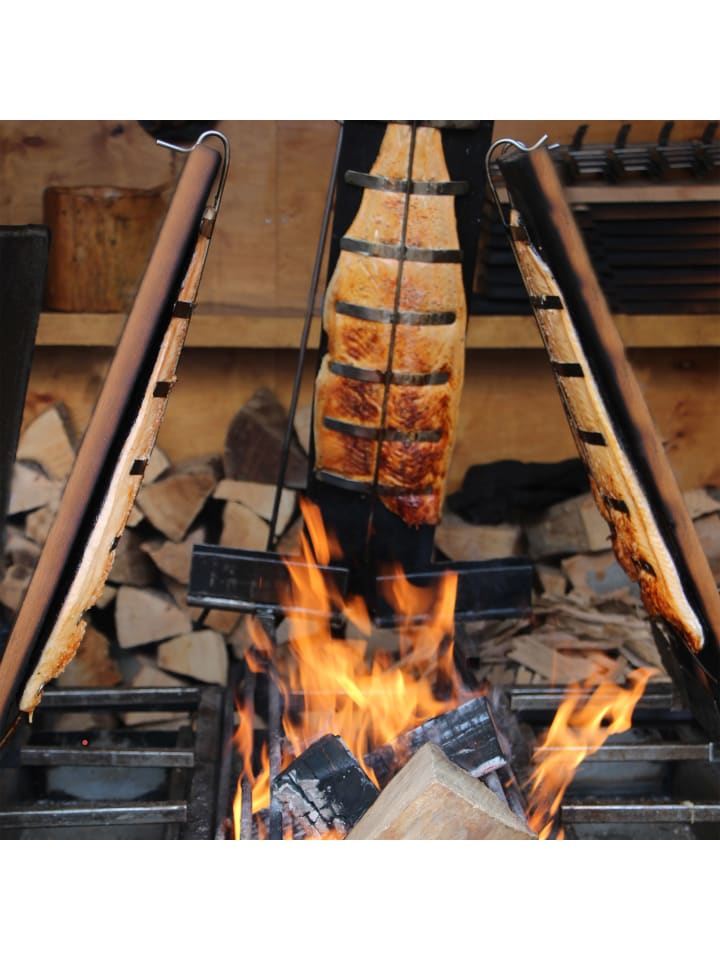 relaxdays 4x Flammlachsbretter in Natur günstig kaufen onesize