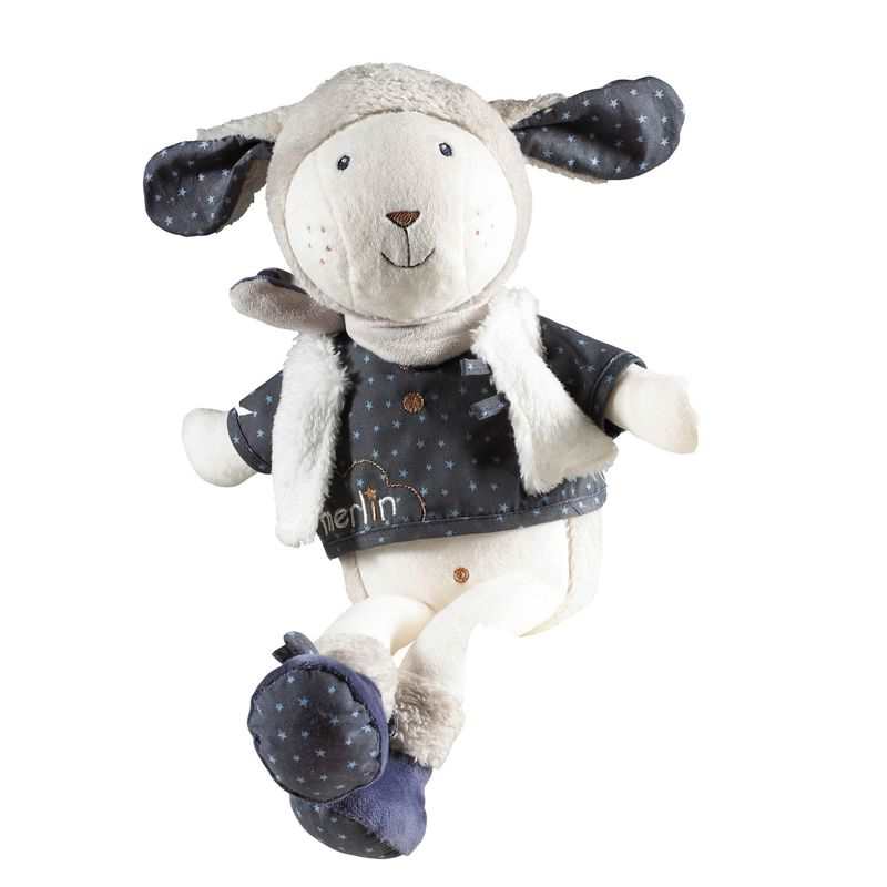 Doudou Mouton Grand Modèle Merlin