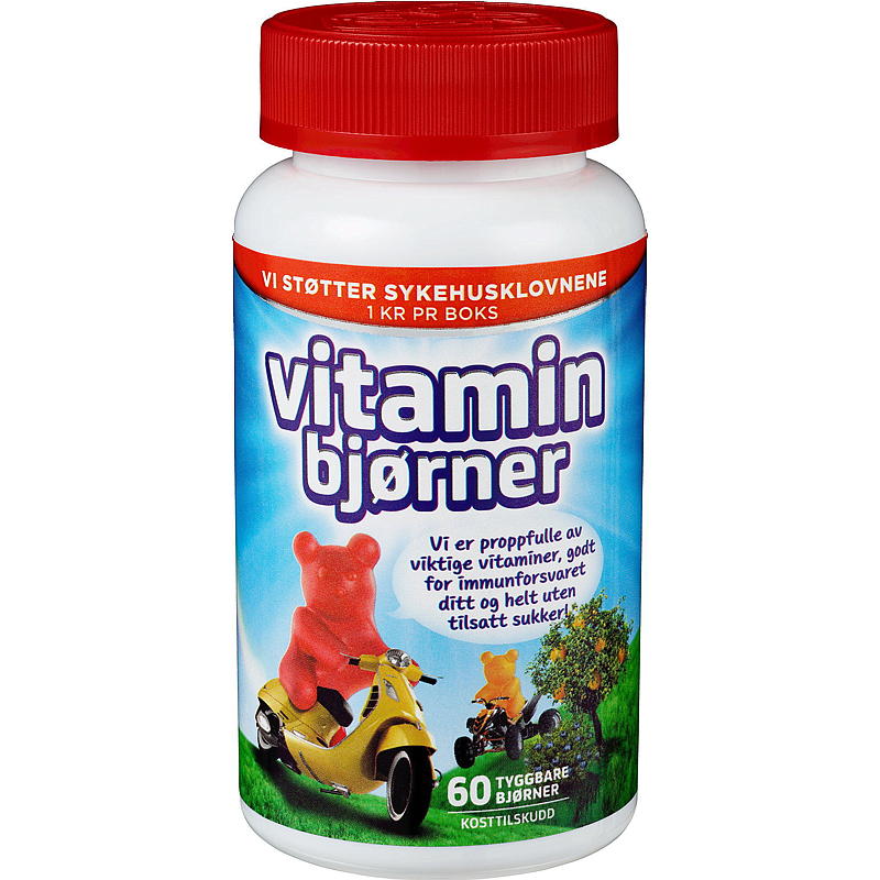 Collett Vitaminbjørner 60 stk Collett