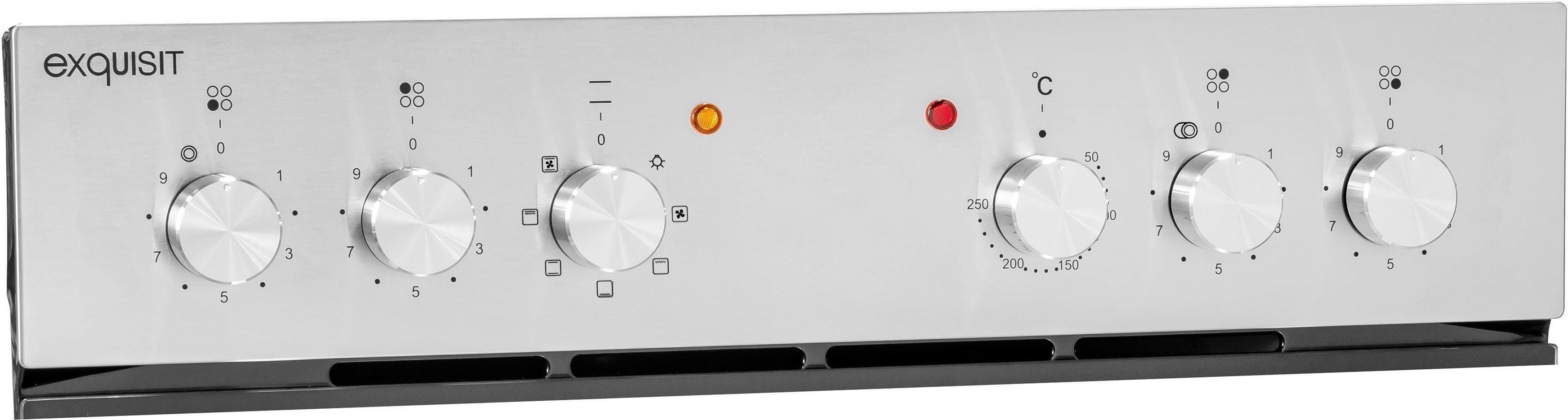 exquisit Elektro-Herd-Set EHE 156-2.1UBZ-Set