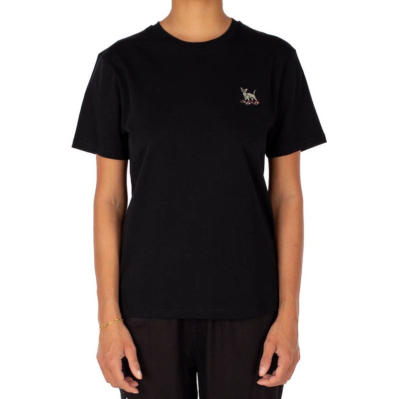 iriedaily Sneaker Cat T-Shirt Damen
