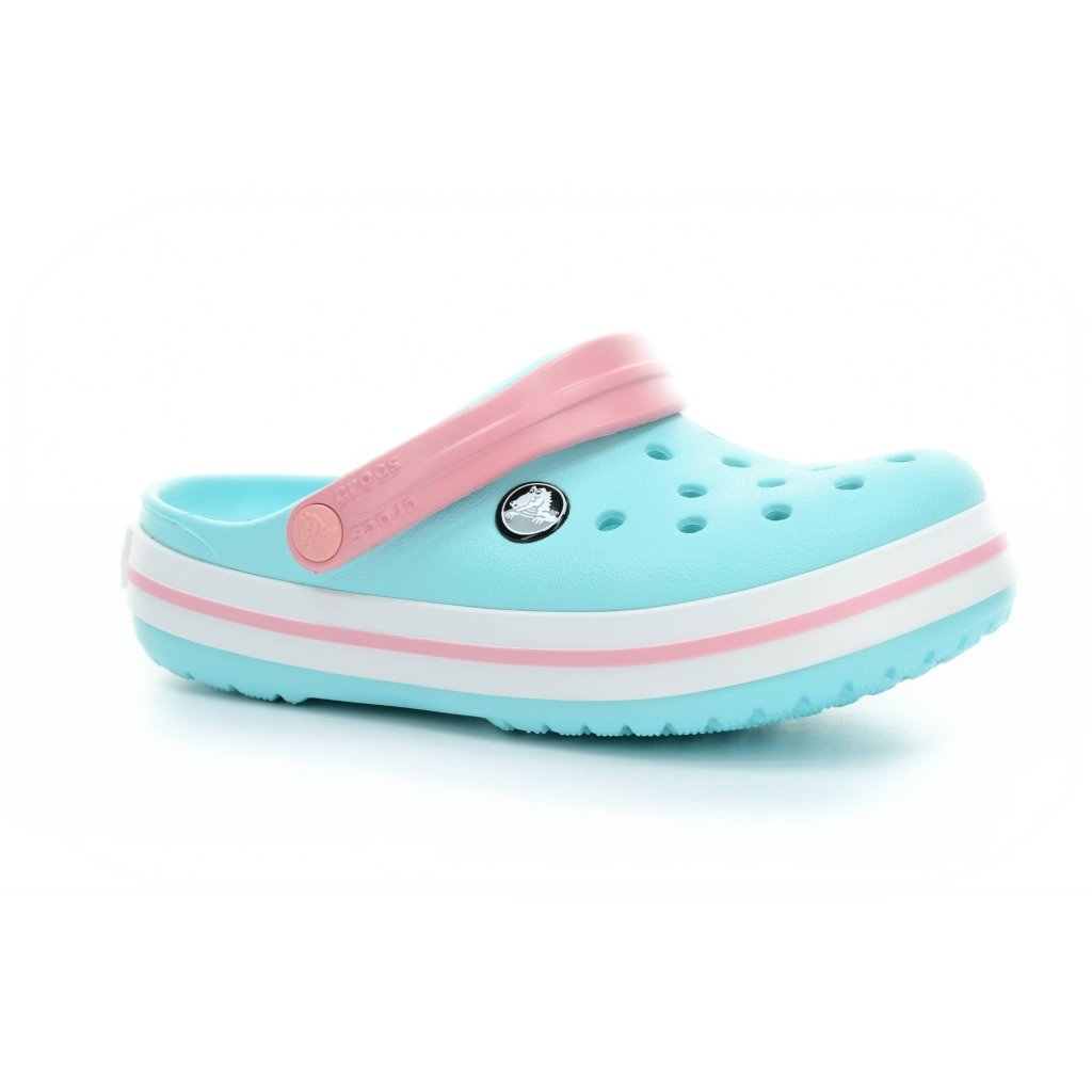 Crocs Crocband Clog K - Ice Blue / White Pantoffeln