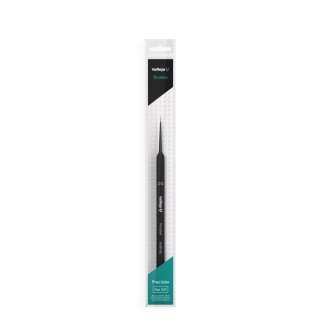 Vallejo - Precision - Round Synthetic Brush, Triangular Handle No. 3/0