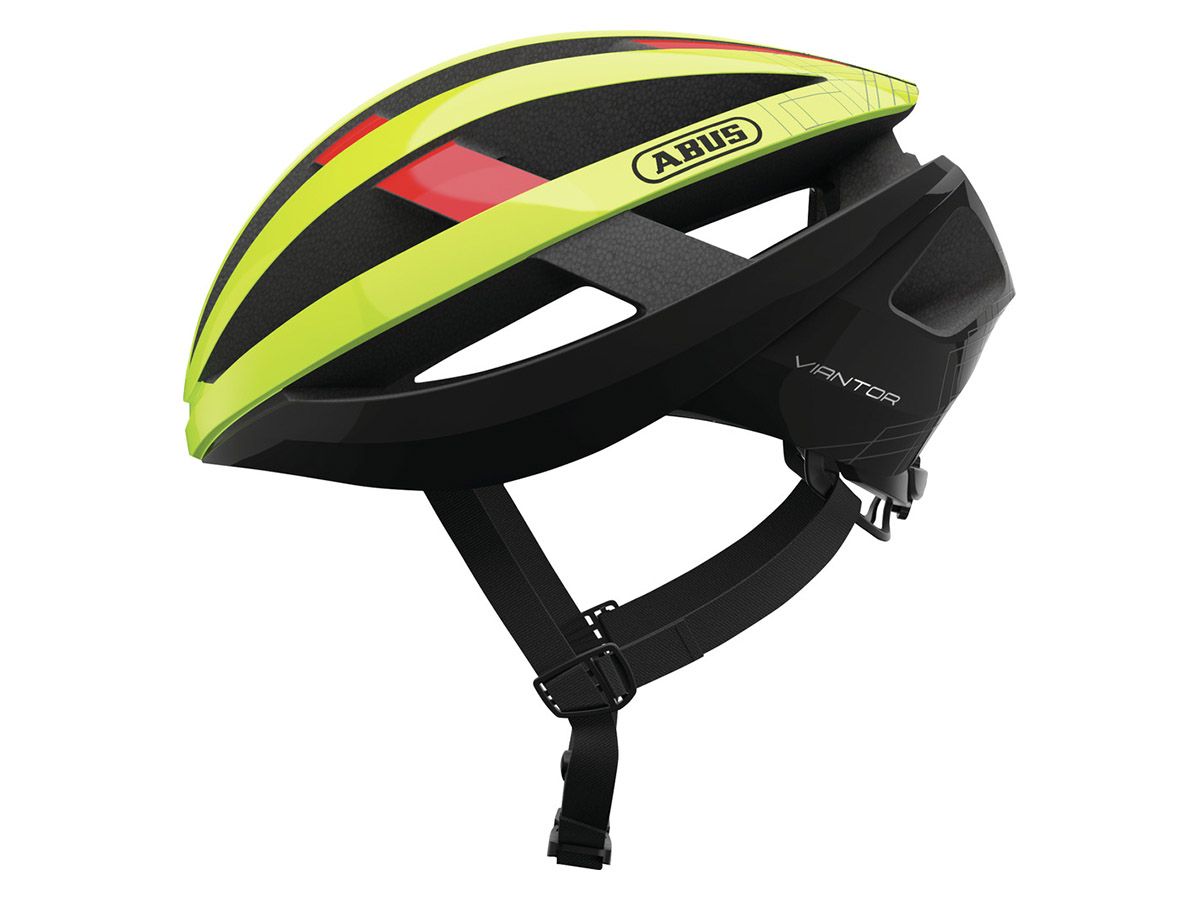 Abus Viantor Neon Yellow Fahrradhelm