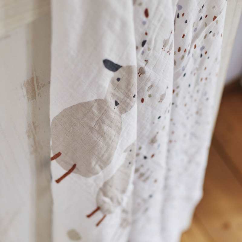 Lot de 3 langes mousseline mouton Tiny Farmer Lässig