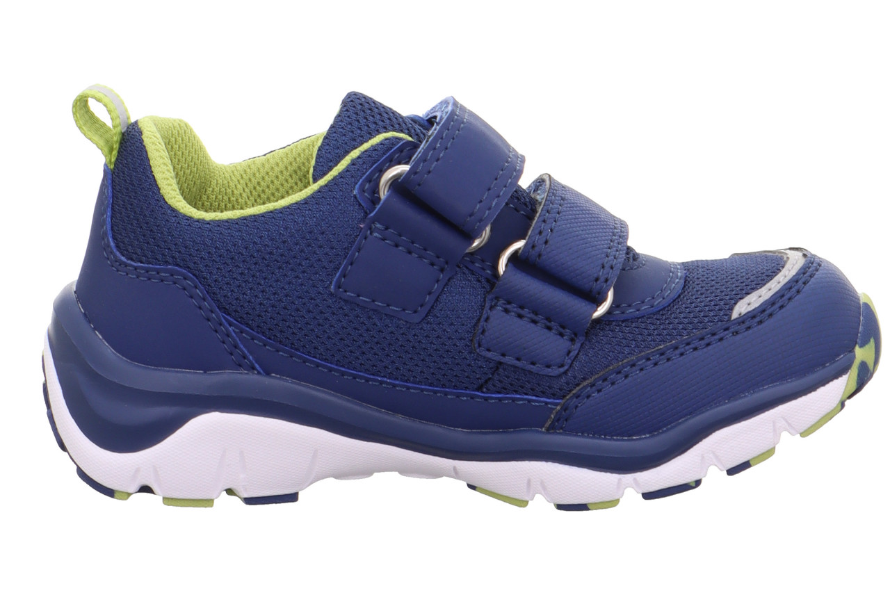SPORT5 - Blau/Hellgrün Sneaker low mit Klettverschluss