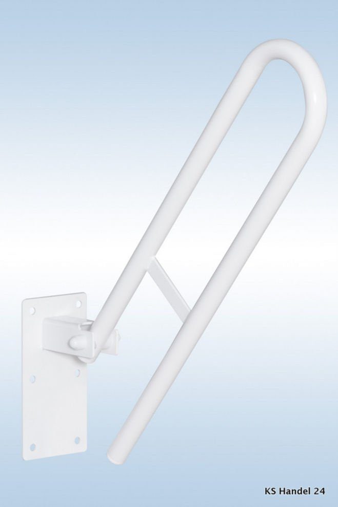 KS Handel 24 Wandgriff Wandstützgriff Klappgriff weiss 60 cm Stützklappgriff Wandgriff