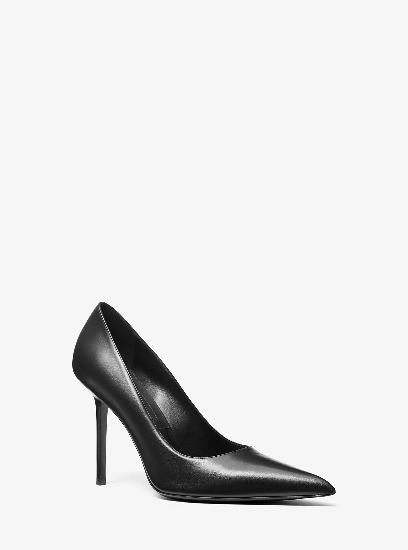 Winona Leather Pump - BLACK