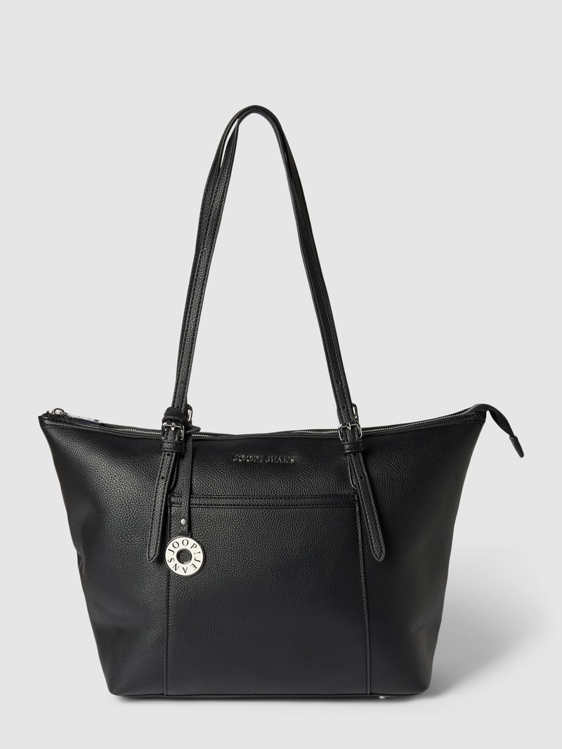 Handtasche mit Statement-Schließe Modell 'GIORA' in royalblau