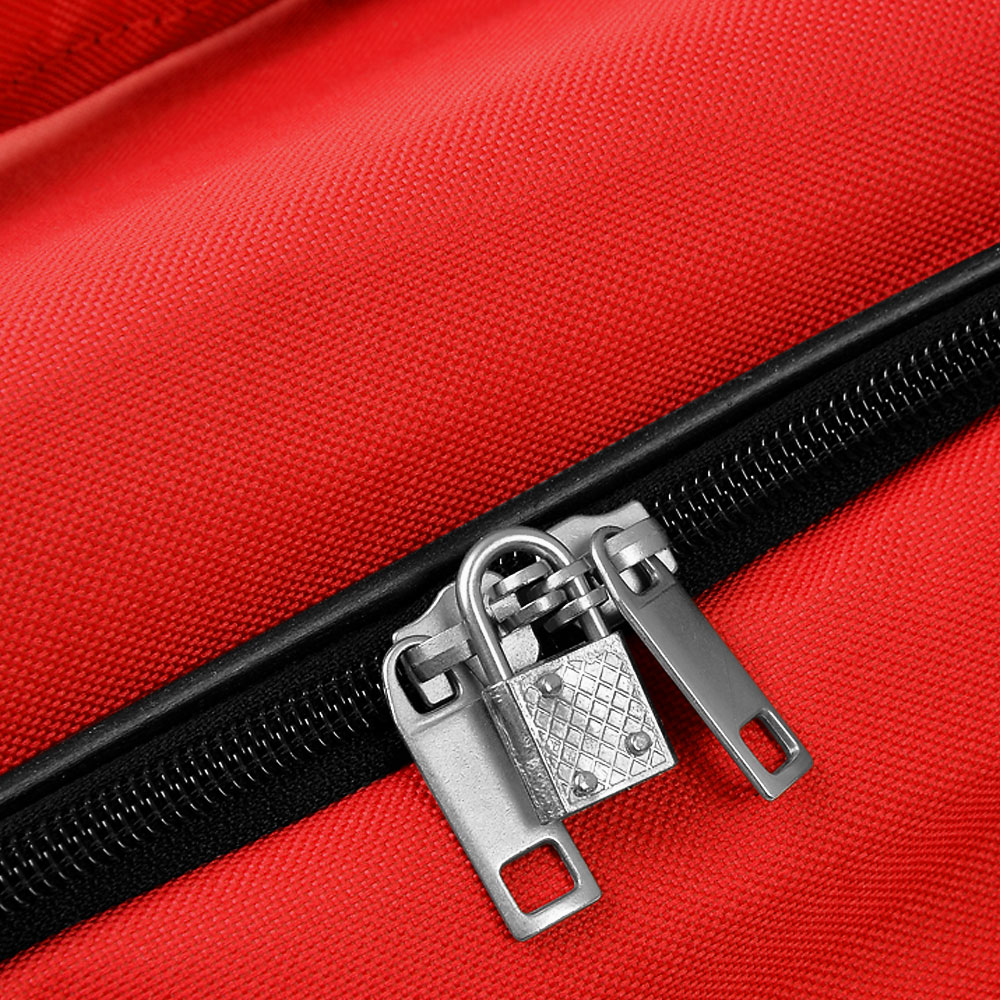 Casaria Deuba XXL Reisetasche   Trolleyfunktion Rot