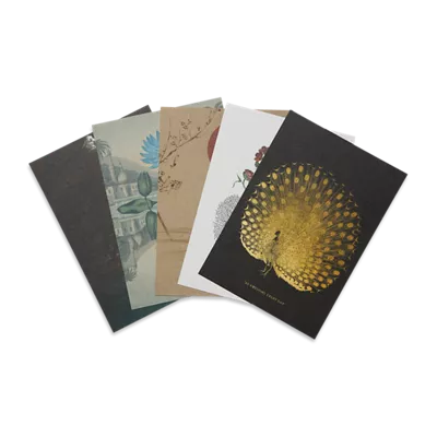 Ensemble de 5 cartes de vœux House of Rituals