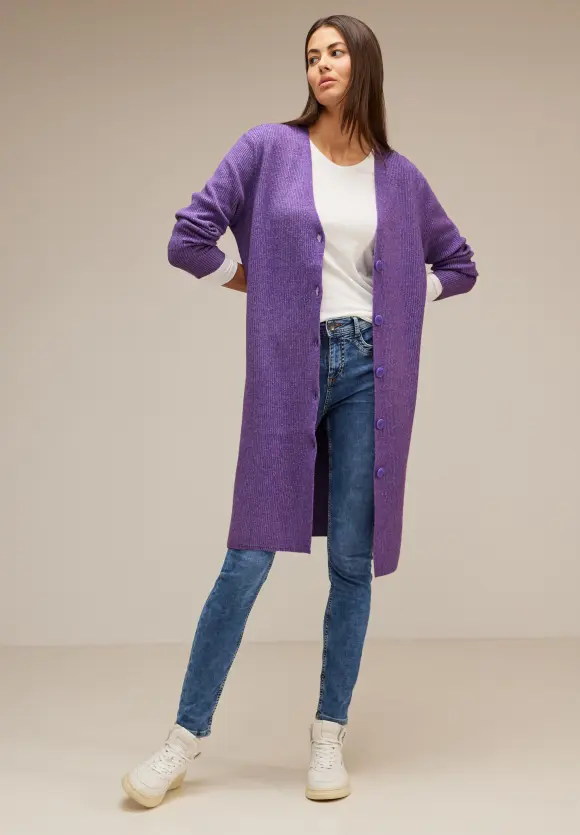 Street One Langer Melange Cardigan