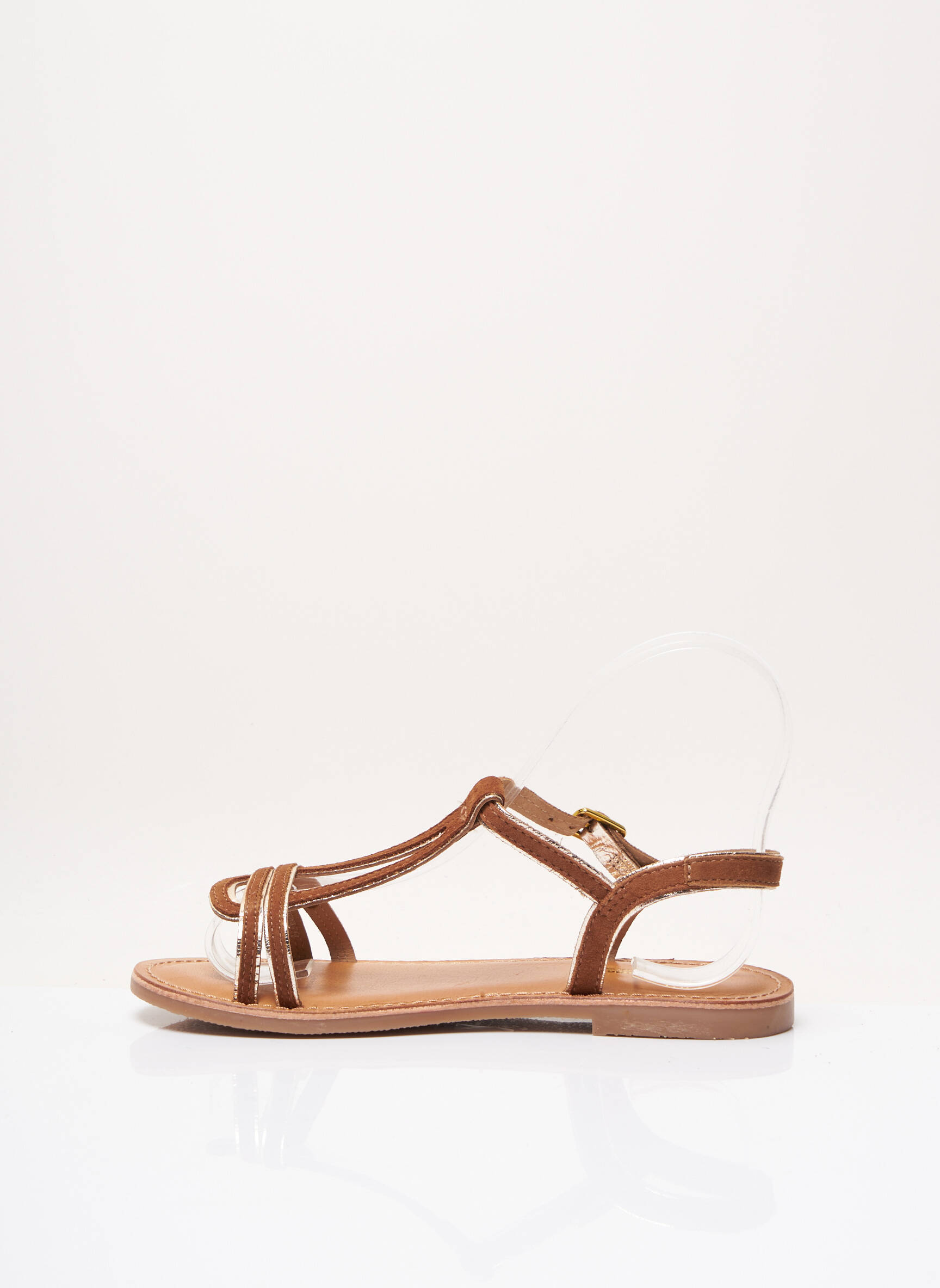Les Tropeziennes Par M Belarbi Sandales Nu Pieds Fille couleur marron