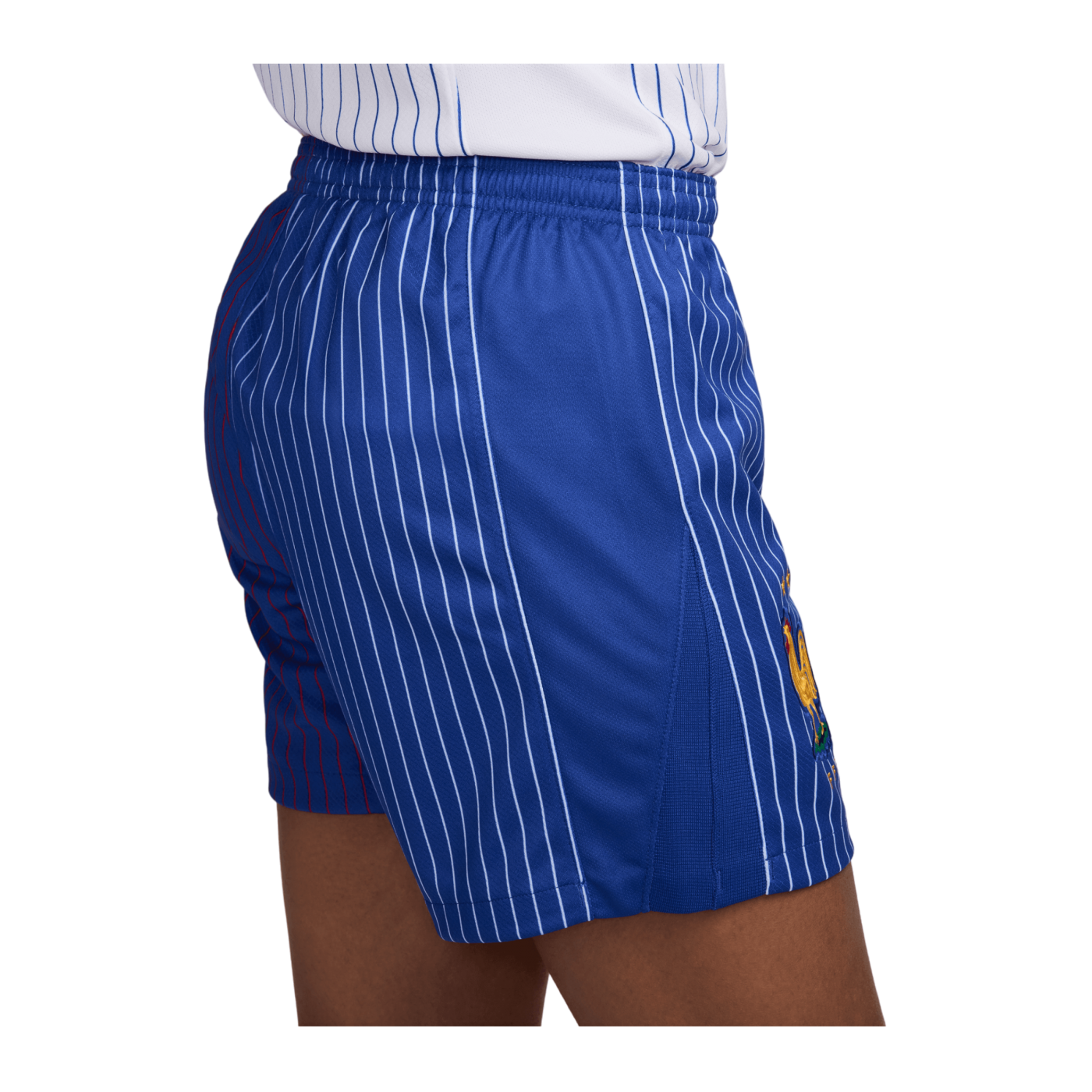 Nike Frankreich Short Away EM 2024 Damen Blau F452