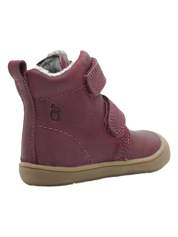 lamino Leder-Boots in Lila günstig kaufen