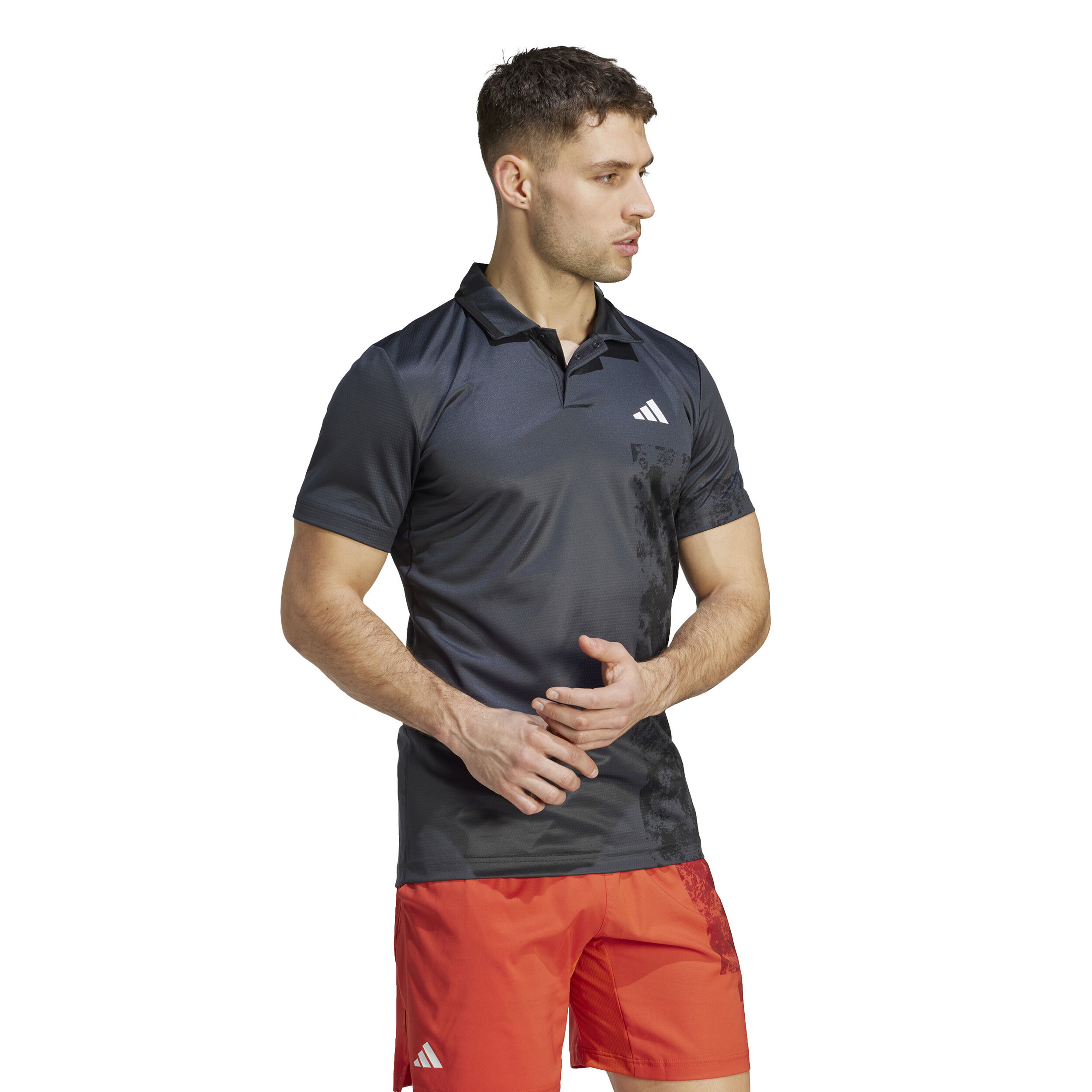 Paris Freelift Polo Herren - Dunkelgrau
