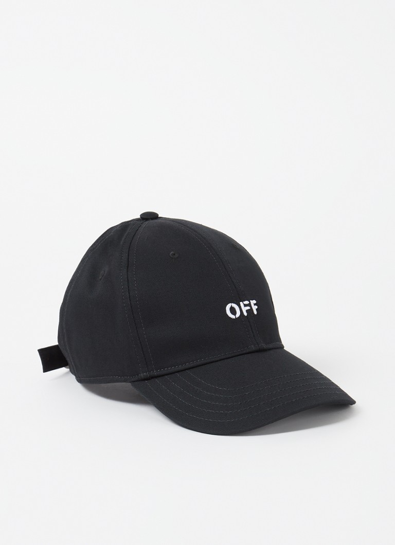 Off-White  Off Stamp Drill pet met logoborduring