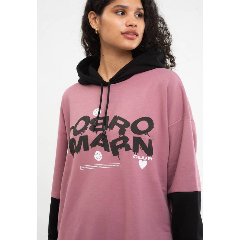 Tom Barron WOMEN OVERSIZE FIT TUNIC SWEATSHIRT Sweatshirt Damen