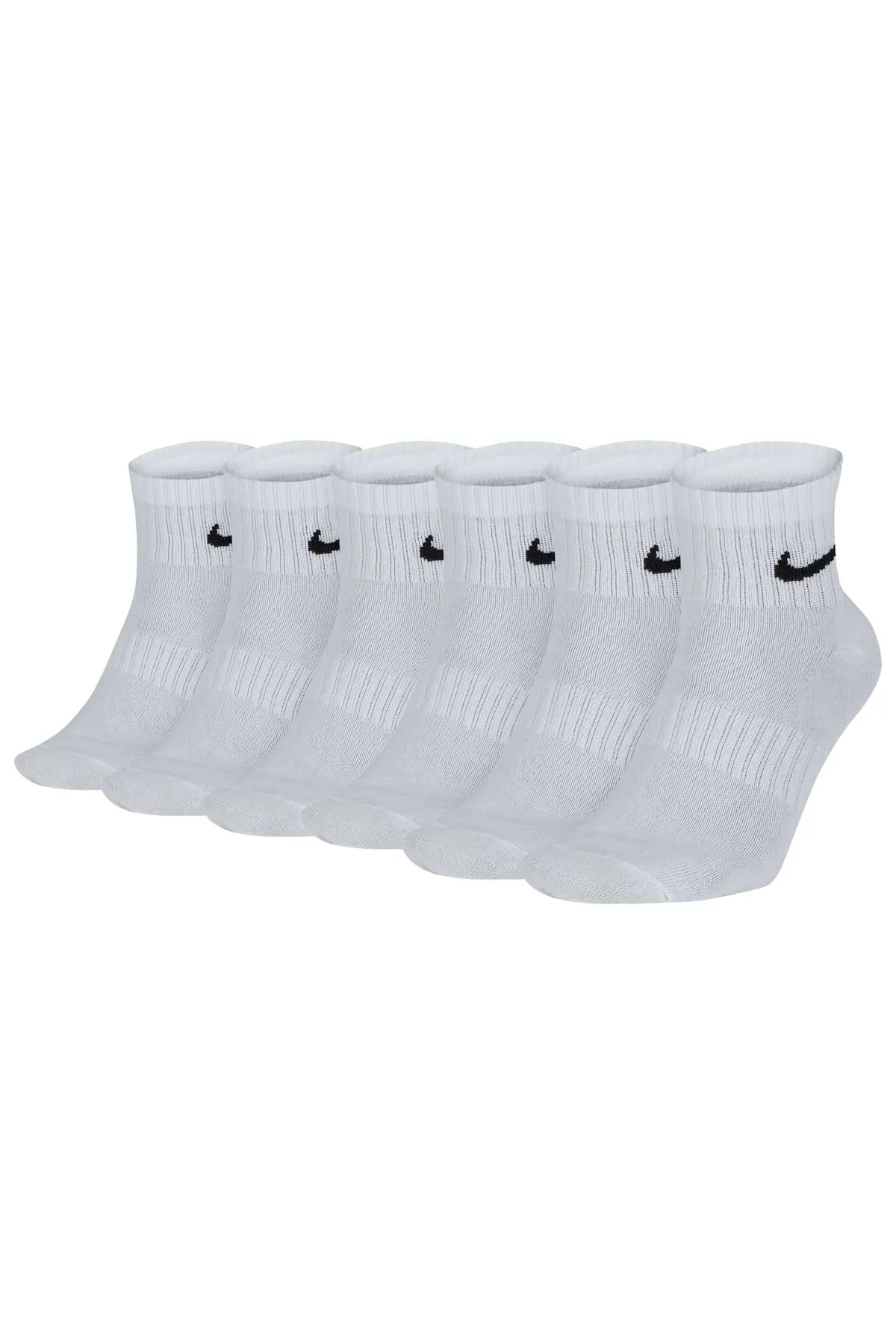 Nike  Unisex 6er Pack Sportsocken – Everyday, Lightweight No Show Ankle, einfarbig