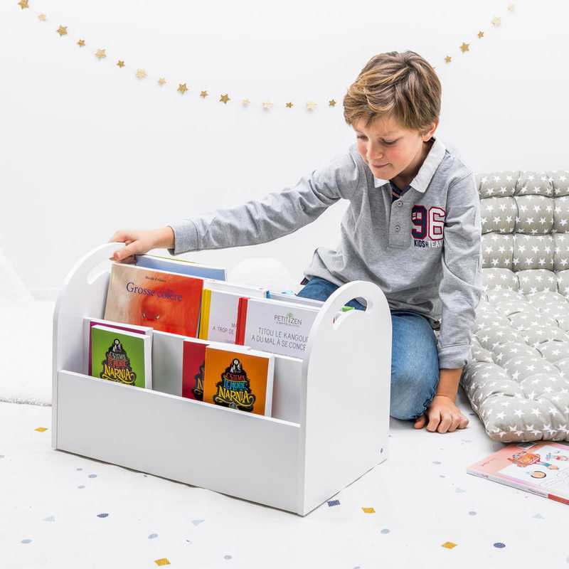 Petite bibliothèque sur roulettes Izi Move Oxybul