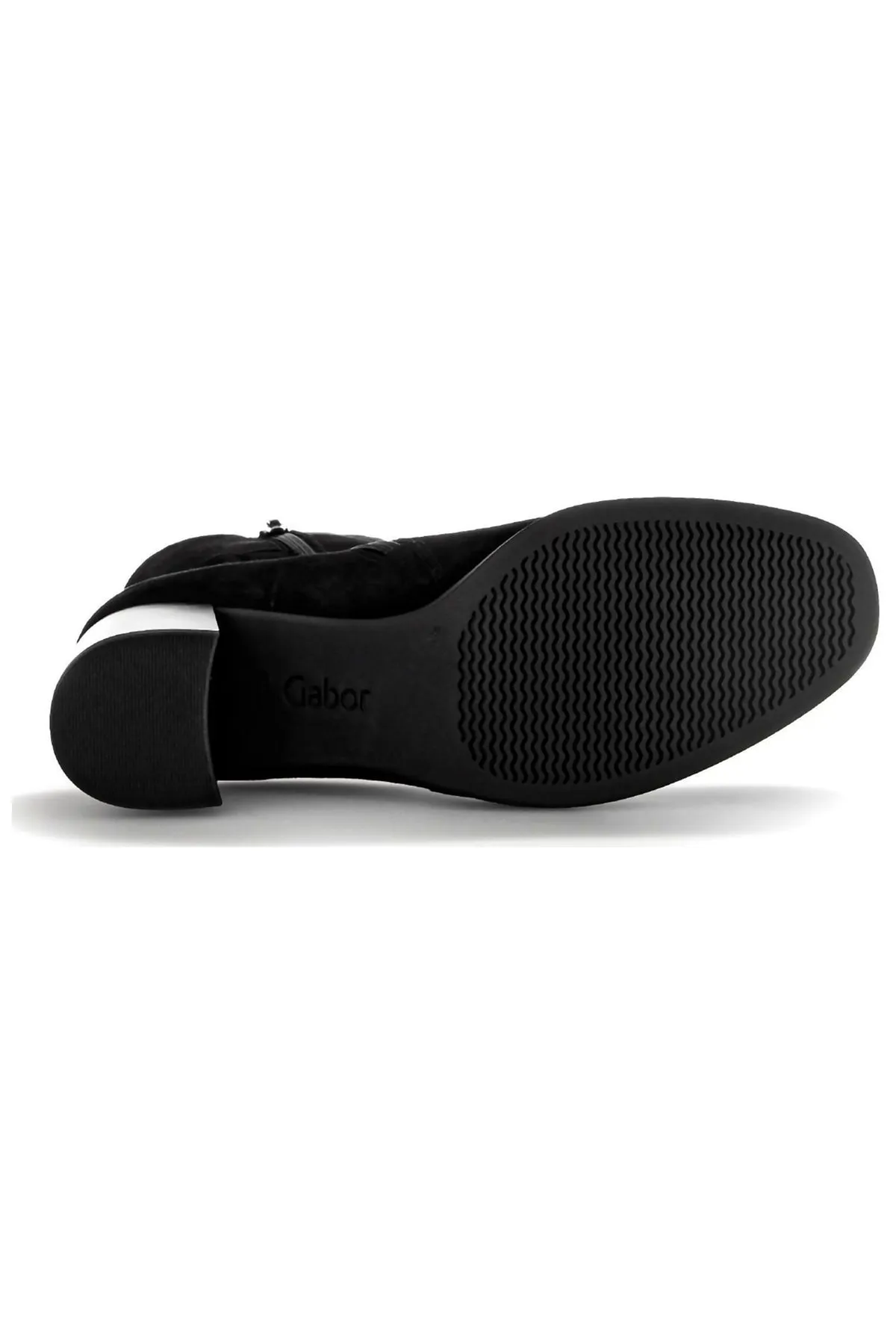GABOR  Stiefelette - Schwarz - Flacher Absatz