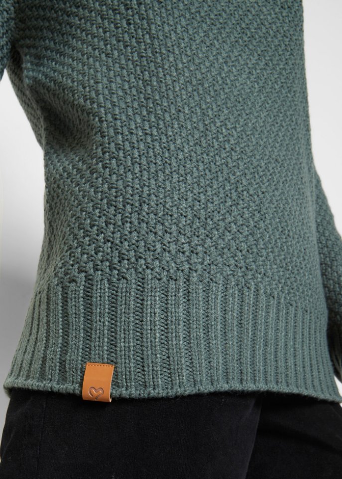 Troyer Pullover mit Struktur