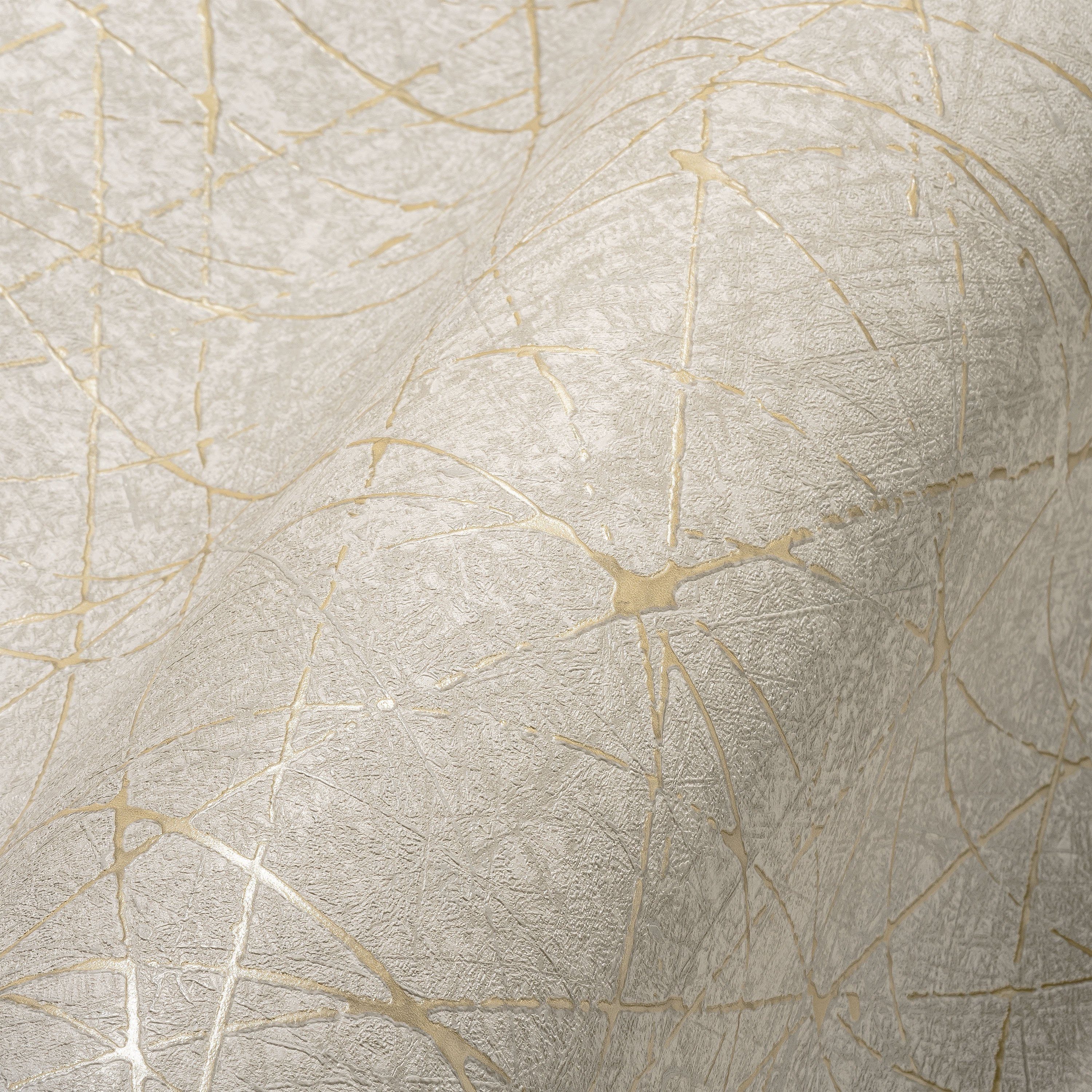 living walls Vliestapete Metropolitan Stories. Travel Styles. Strukturtapete, strukturiert, metallic, (1 St), Metallic-Effekt Strukturiert Grafisch Designtapete