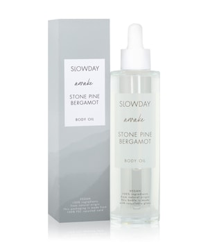 SLOWDAY Awake Stone Pine & Bergamot Körperöl-100 ml