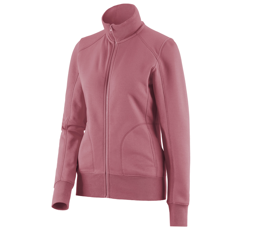 e.s. Sweatjacke poly cotton, Damen
