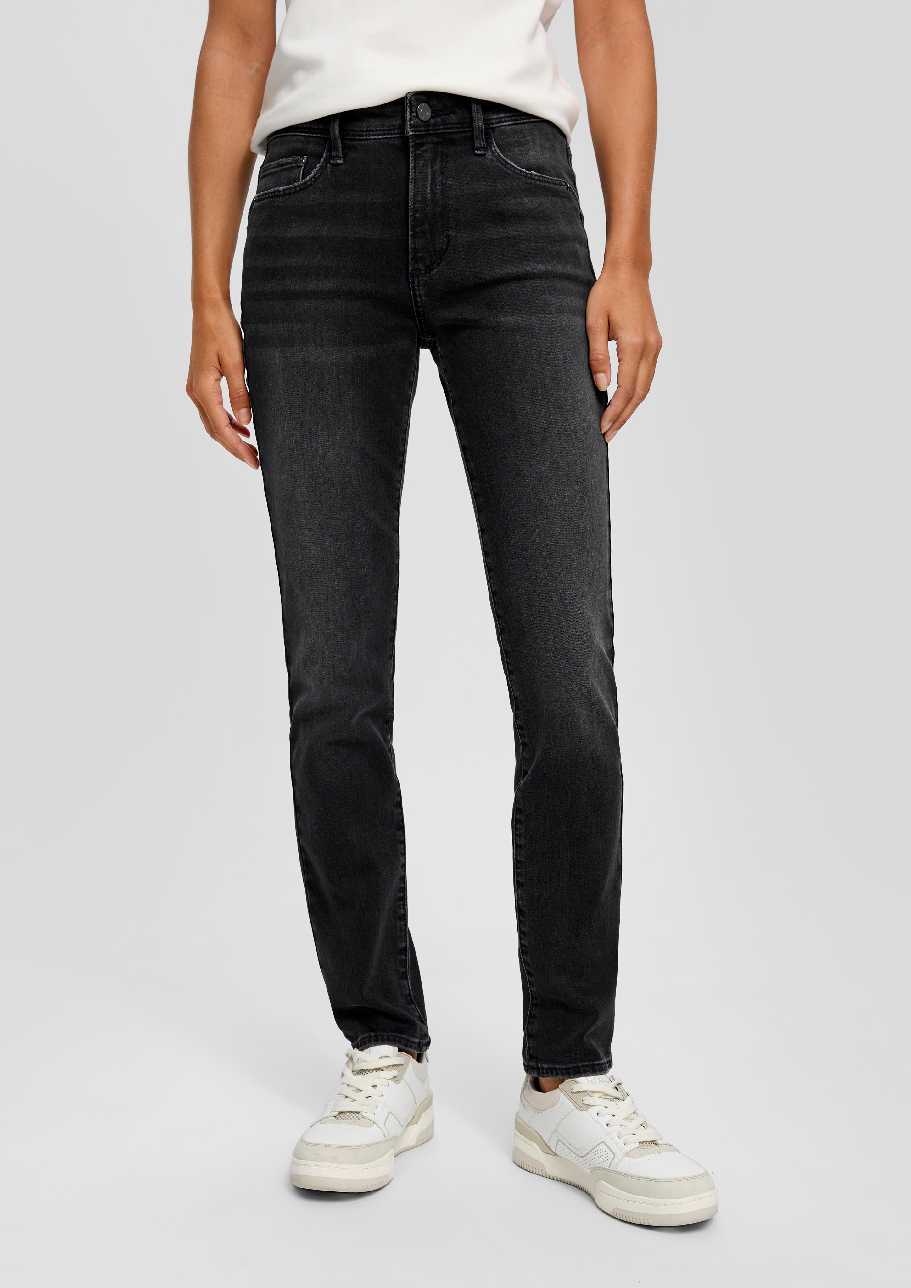Jeans Betsy / Slim Fit / Mid Rise / Slim Leg / Baumwollstretch  2135805-97Z6
