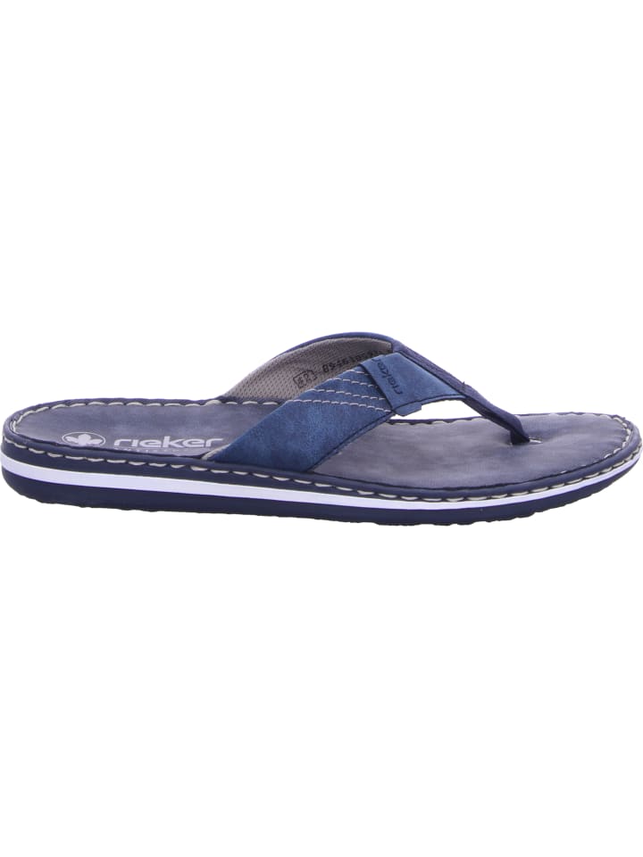 rieker Pantolette in blau günstig kaufen