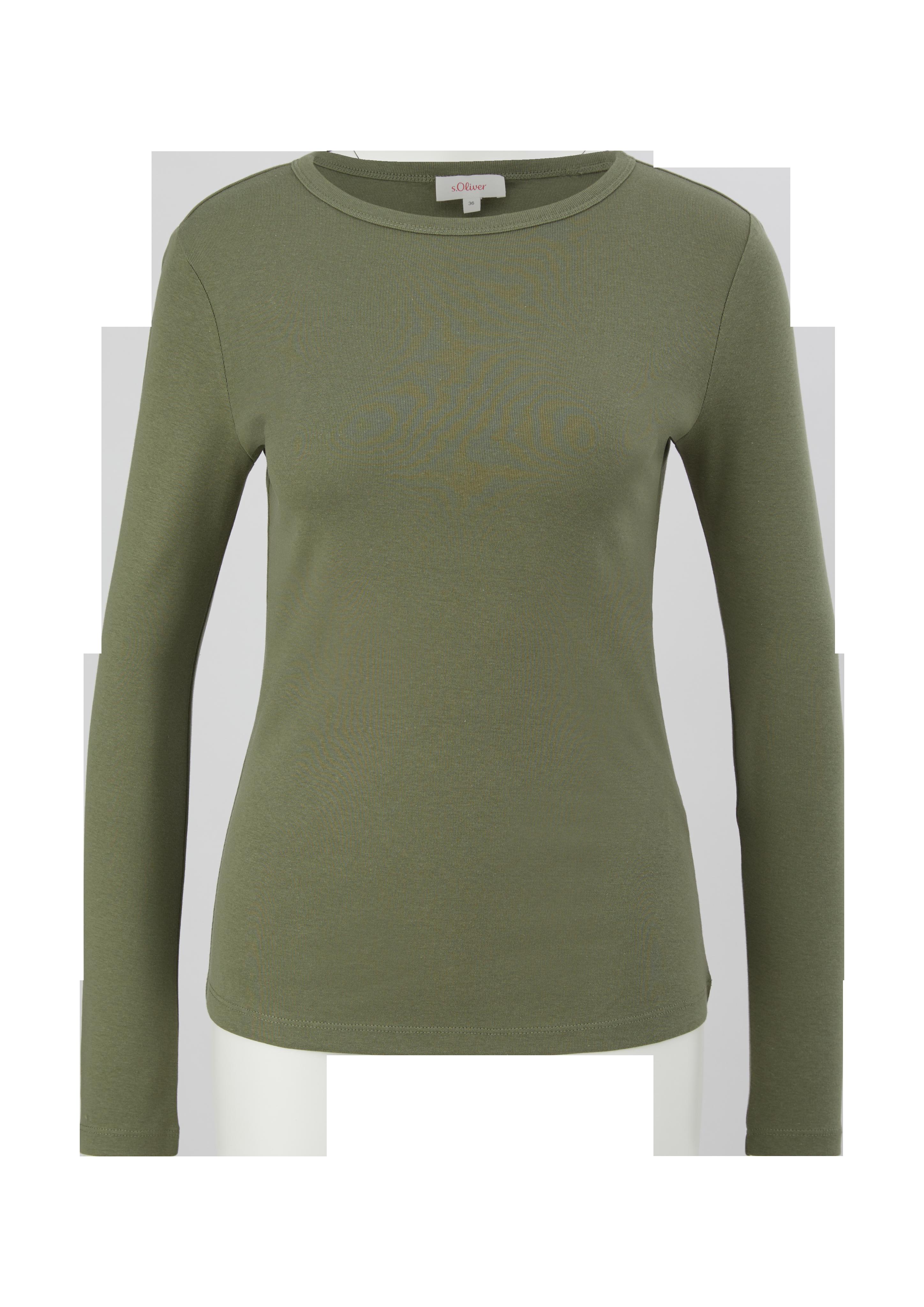 Longsleeve mit Rippstruktur  2130091-7928