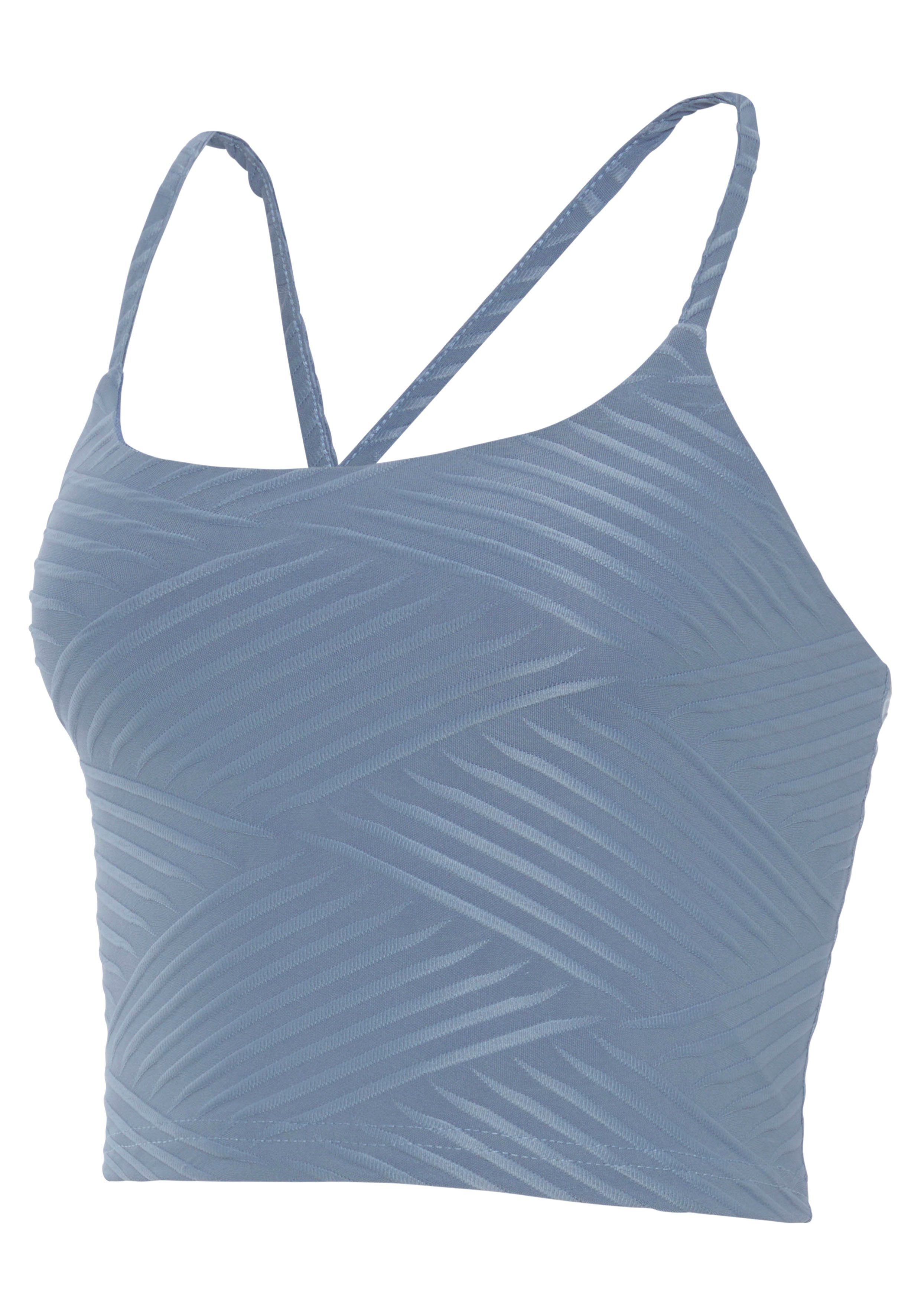 LASCANA ACTIVE Crop-Top (1-tlg) mit 3D Struktur