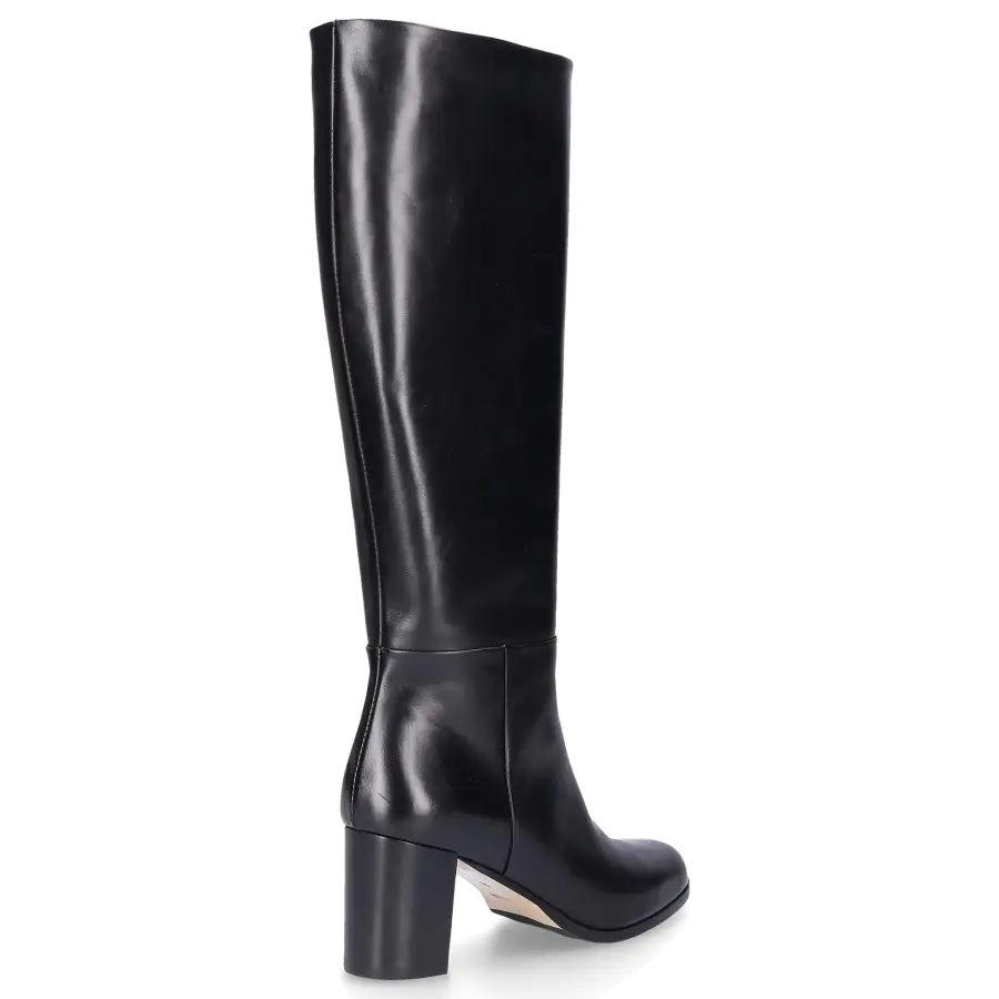 EN AVANT - Stiefel 301-05 Glattleder - schwarz