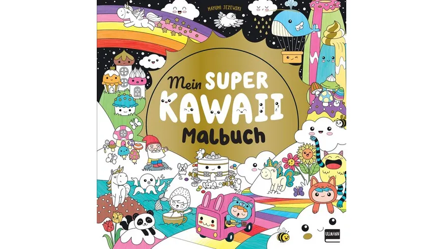Mein super Kawaii - Malbuch