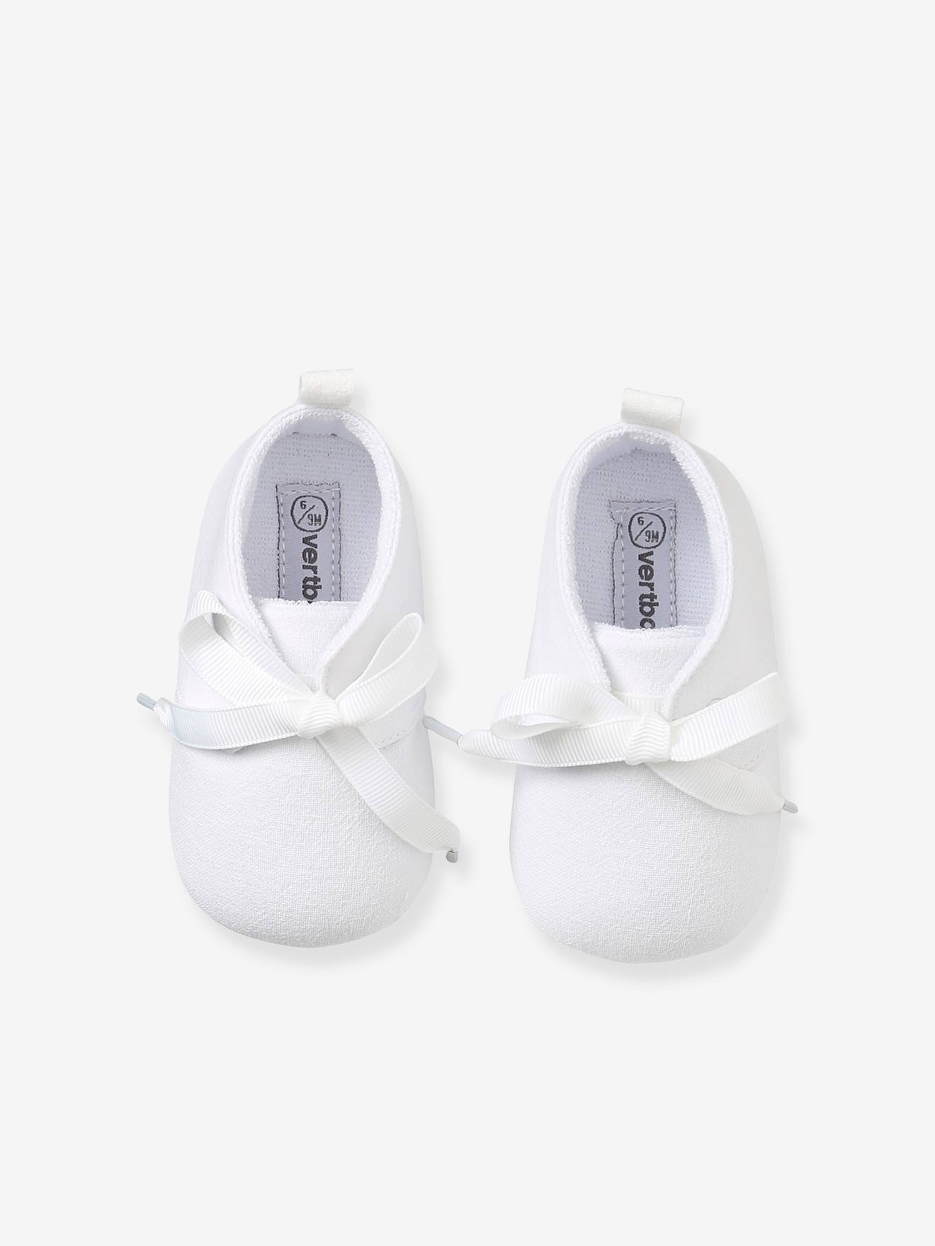 Vertbaudet Weiche Baby Schuhe - weiß