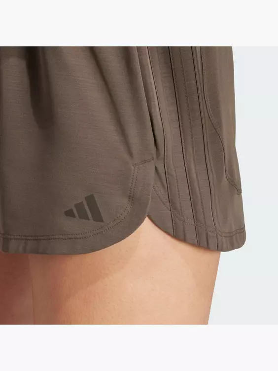 adidas Pacer Training 3-Streifen Woven High-Rise Shorts