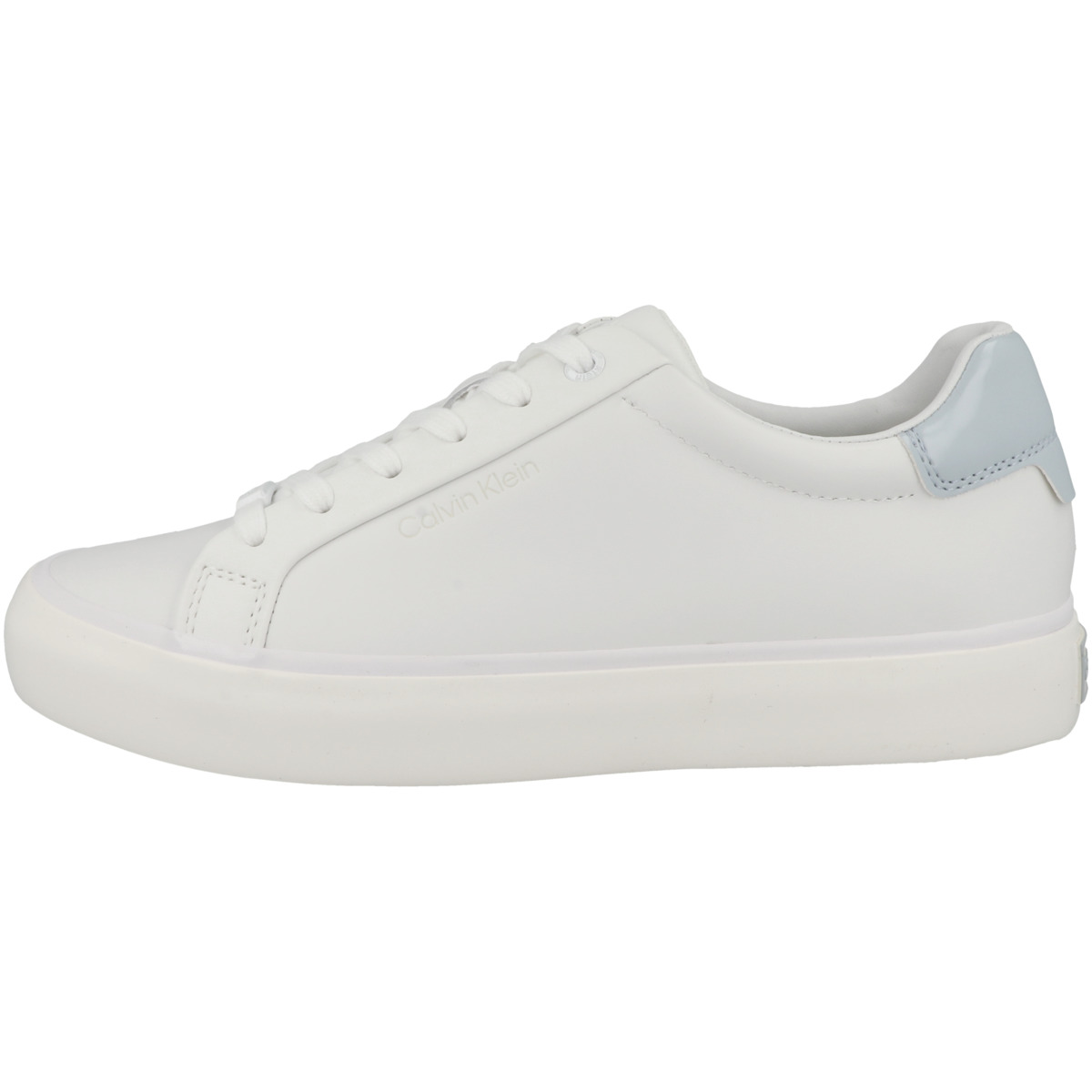 Calvin Klein Vulcanized Lace Up Sneaker Low weiss