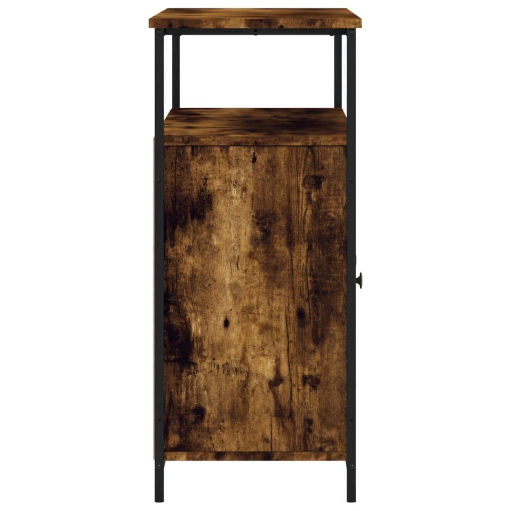 vidaXL Sideboard Sideboard Räuchereiche 100x35x80 cm Holzwerkstoff (1 St)